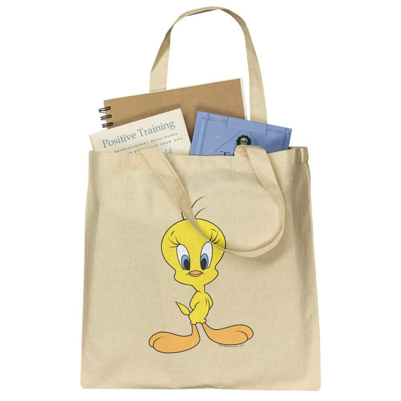GRAPHICS & MORE Looney Tunes Tweety Bird Grocery Travel Reusable Tote Bag - Image 2